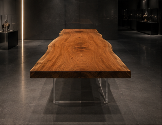 ケヤキ 一枚板テーブル - Keyaki Table -