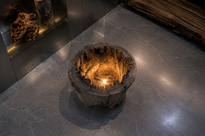 1000年チーク照明 No.2 - Vintage Teak Light Object -