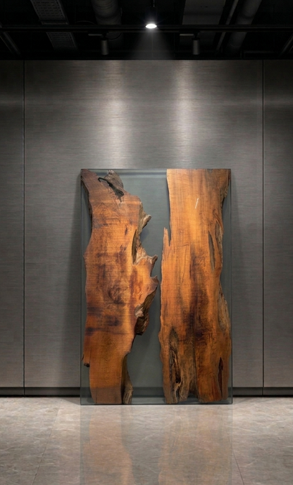 屋久杉 レジンテーブル 1500×900 - Yakusugi River Table -