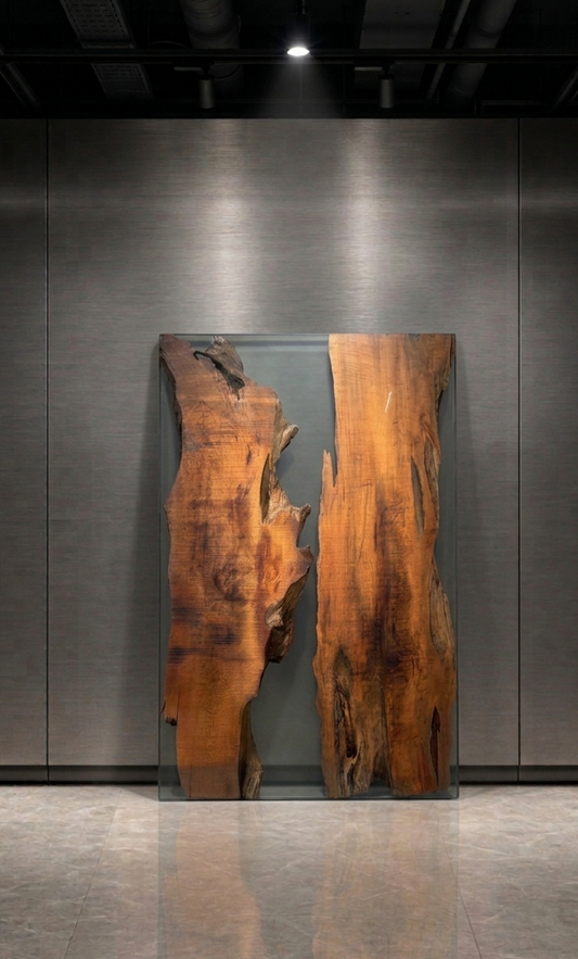 屋久杉 レジンテーブル 1500×900 - Yakusugi River Table -
