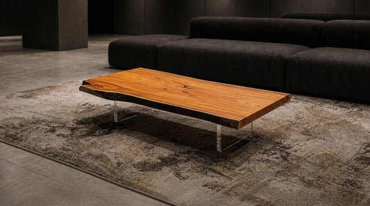 ケヤキ 一枚板ダイニングテーブル 1850×800 - Keyaki Dining Table No.13 -