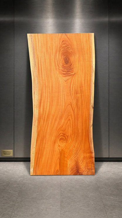 ケヤキ 一枚板ダイニングテーブル 2060×850 - Keyaki Dining Table No.17 -